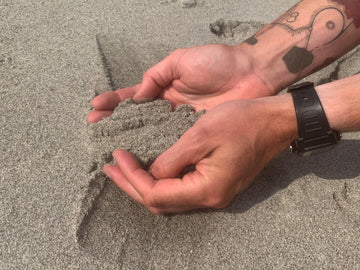 Beach Sand Jewellery Creation