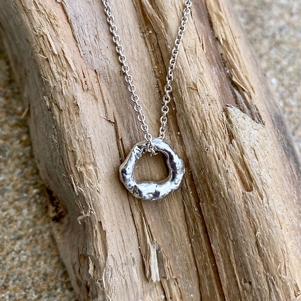 Silver Sea Shell pendants and earrings | Bespoke Silver Sea Shell pendants  and earrings