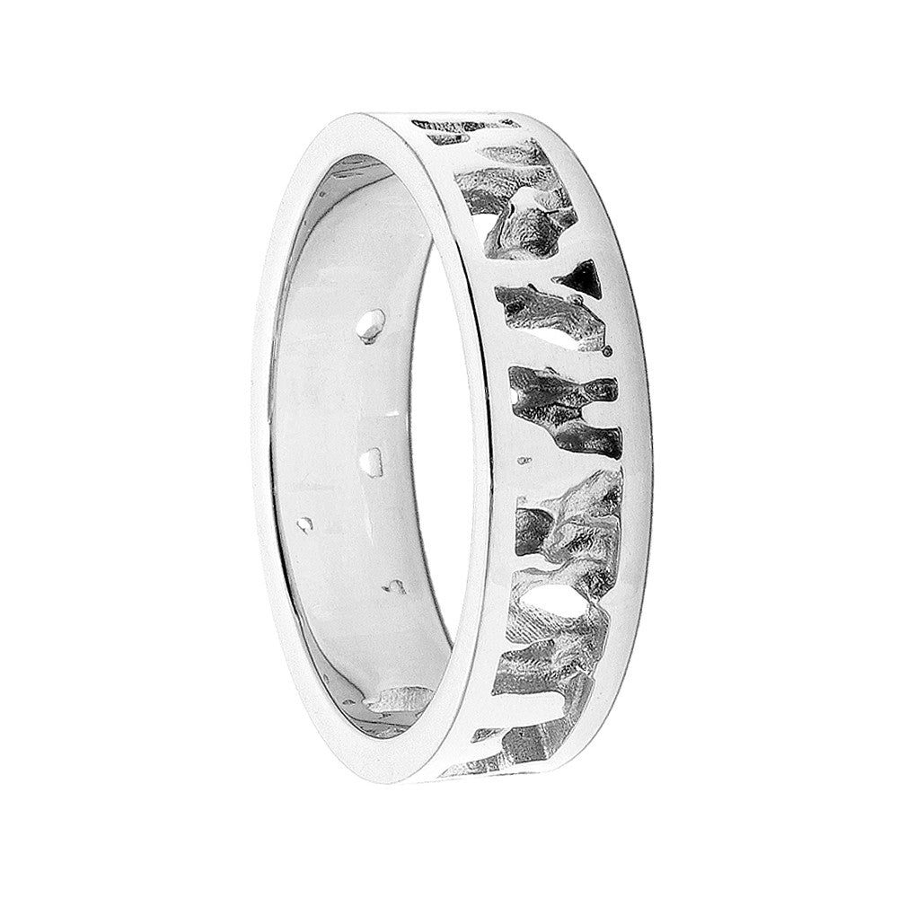 14ct White Gold Wedding Rings